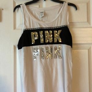 Sparkle Victoria Secret Pink Top